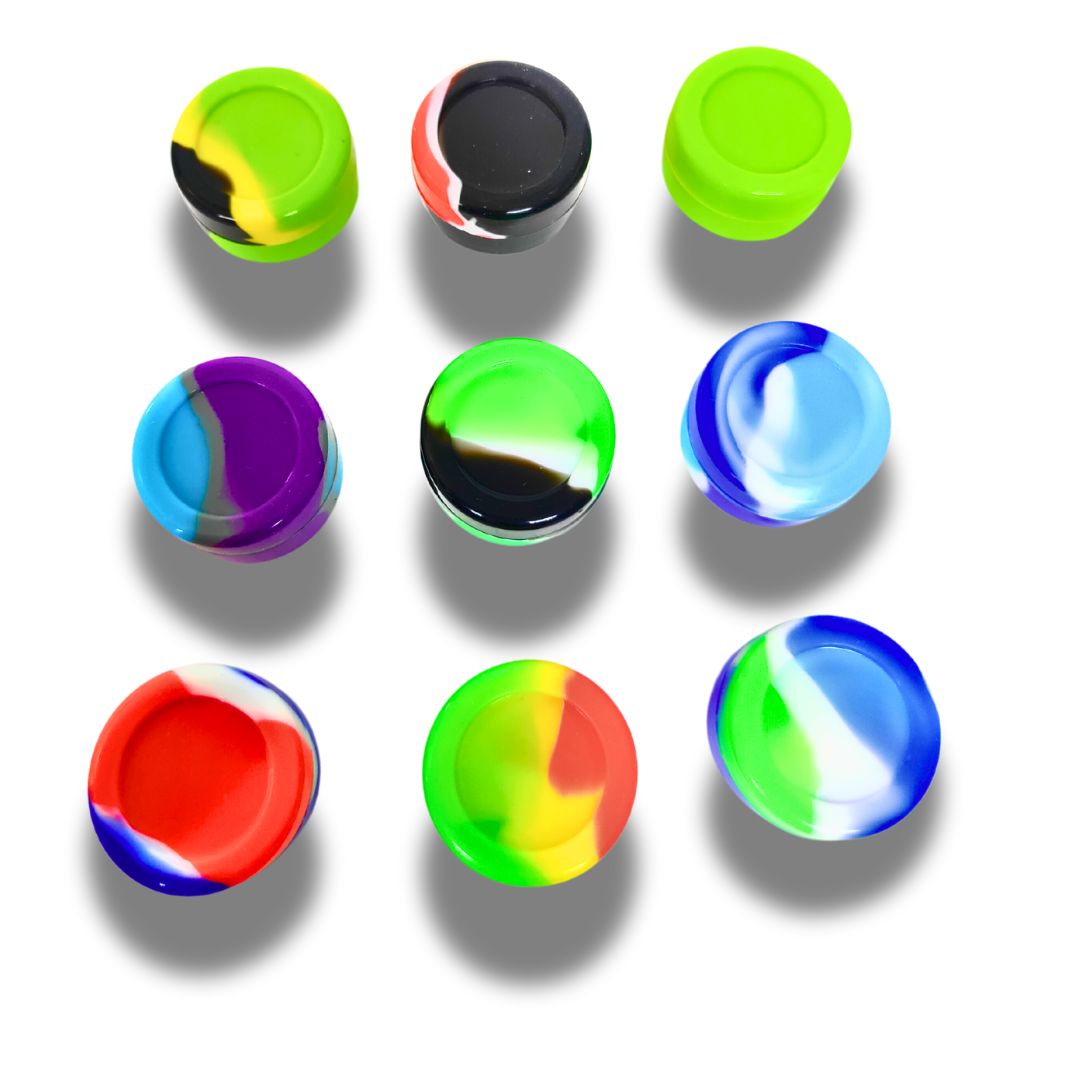 Nine Design Available Classic Round Silicone Container - 2ml 