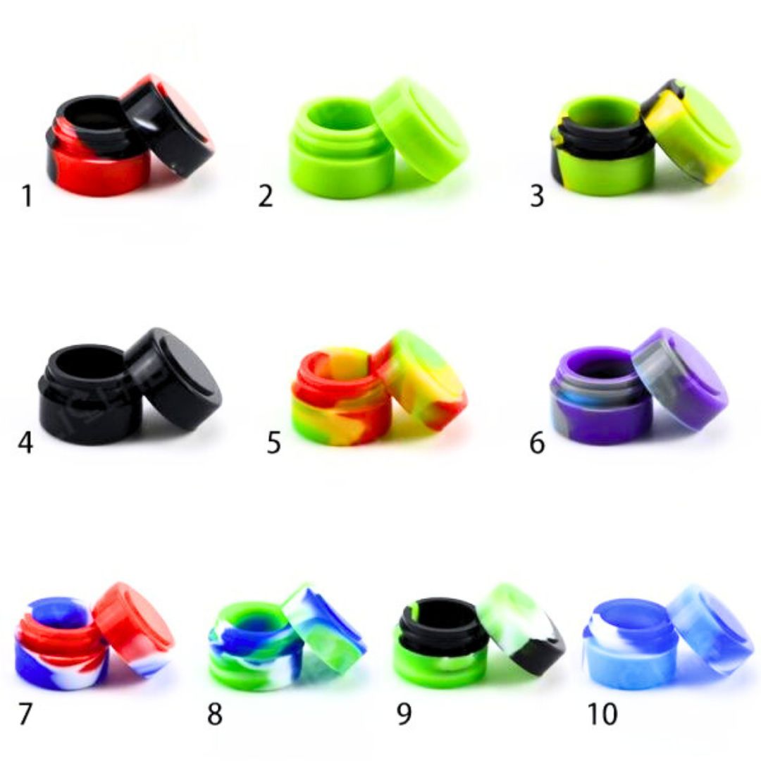 Classic Round Silicone Container - 2ml