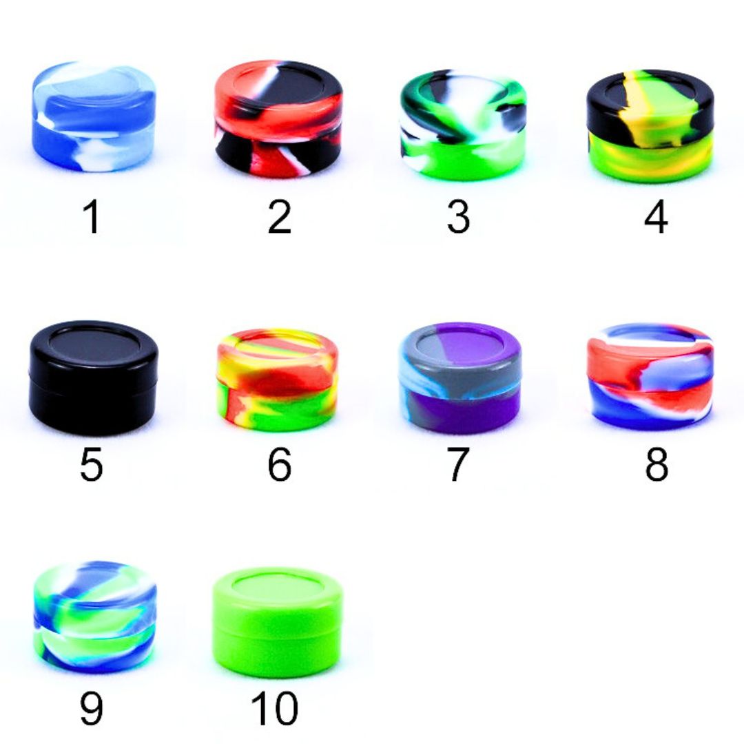 All Design Classic Round Silicone Container - 5ml 