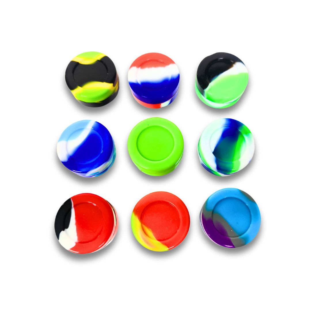 All Design Available Classic Round Silicone Container - 5ml