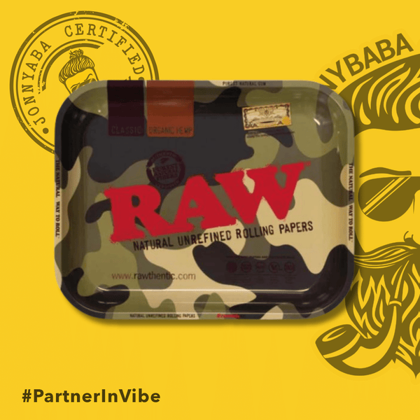 RAW Camo Rolling Tray