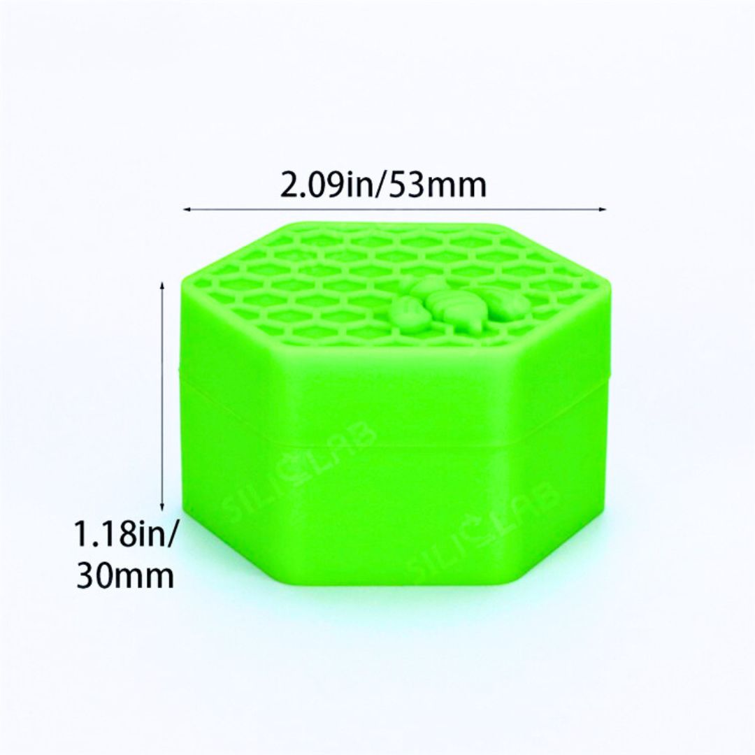 image Size - Honeybee Silicone Container 