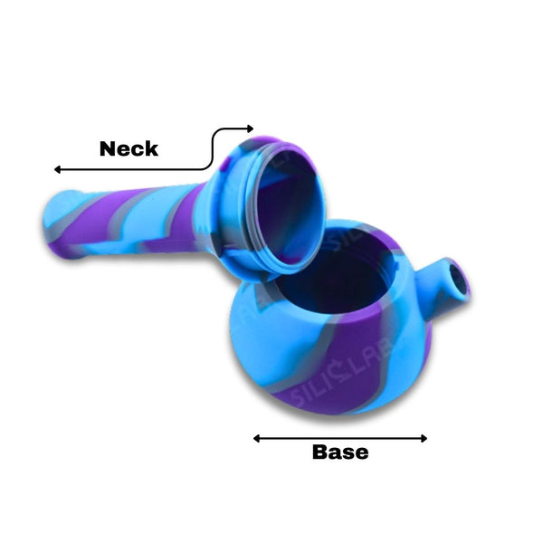 Silicone Chunky Beaker Bongs parts name