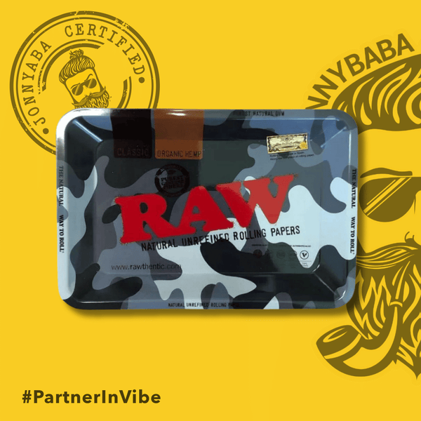 RAW Modern Camo Rolling Tray - Mini