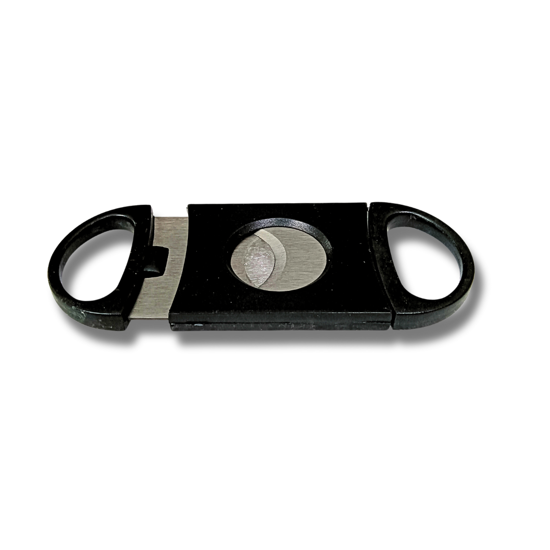 Plastic Cigar Cutter - Black