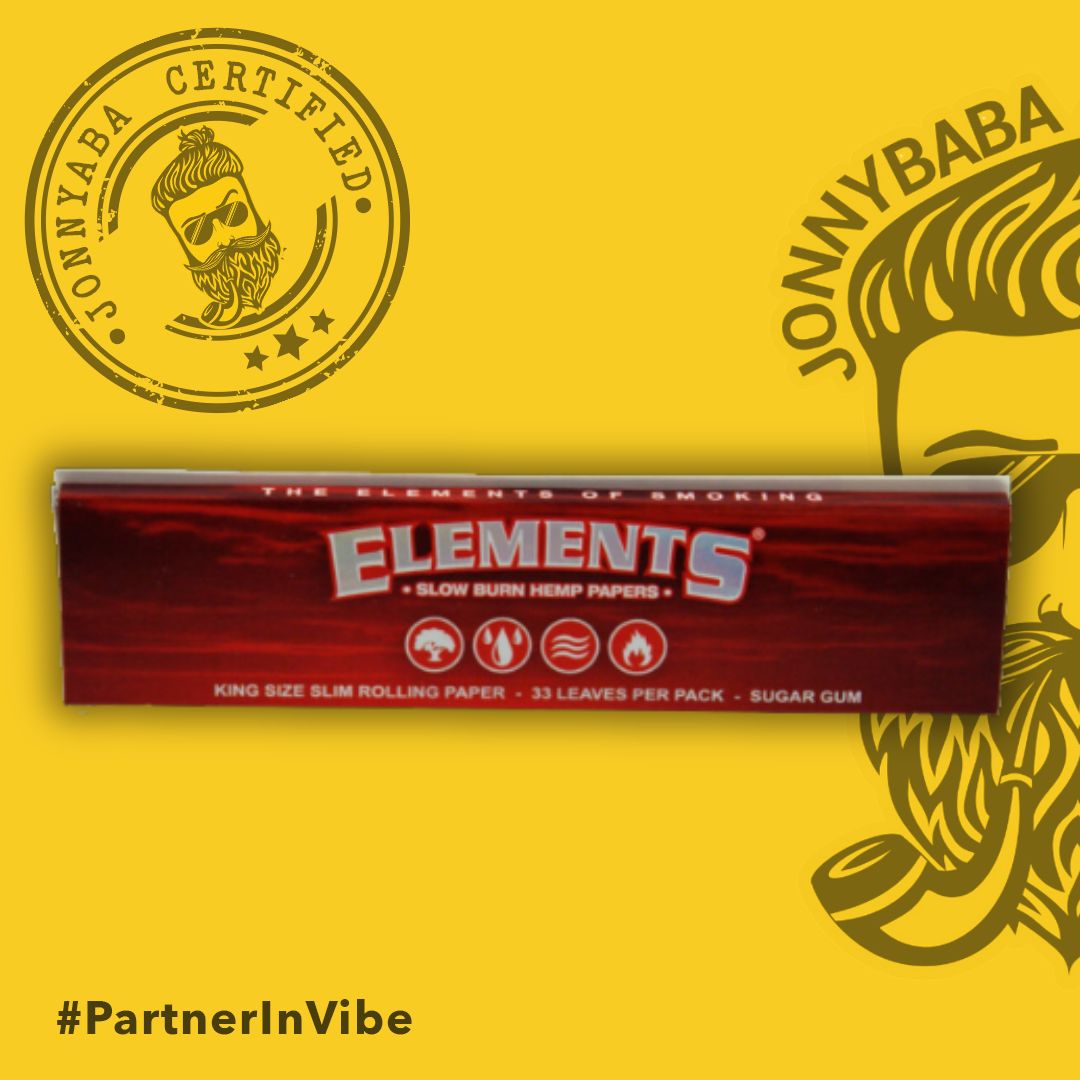 ELEMENTS RED CONNOISSEUR KING SIZE SLIM