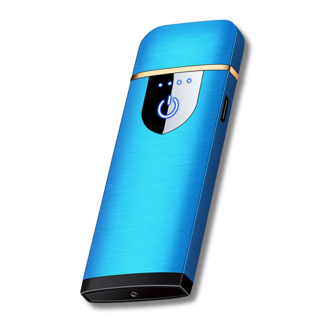 Rechargeable USB Cigarette Lighter - Blue