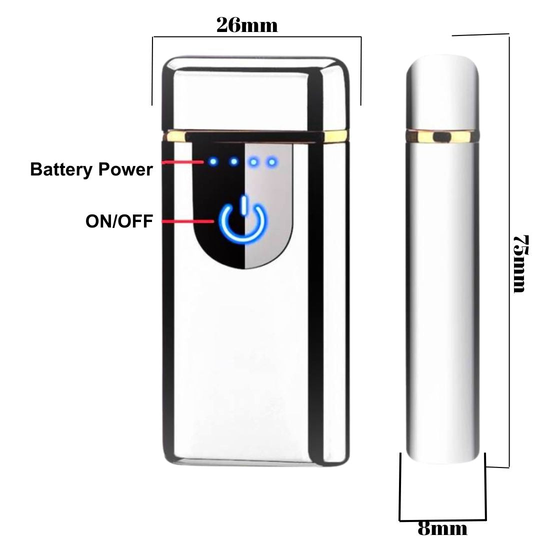 Rechargeable USB Cigarette Lighter - Size