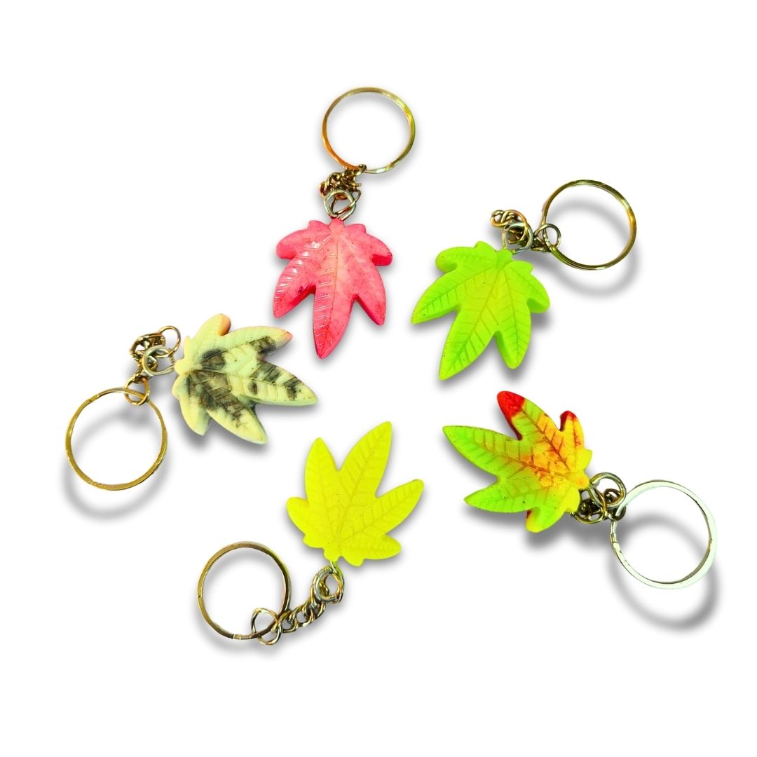 Buy Leaf Keychain (Glow in Dark)