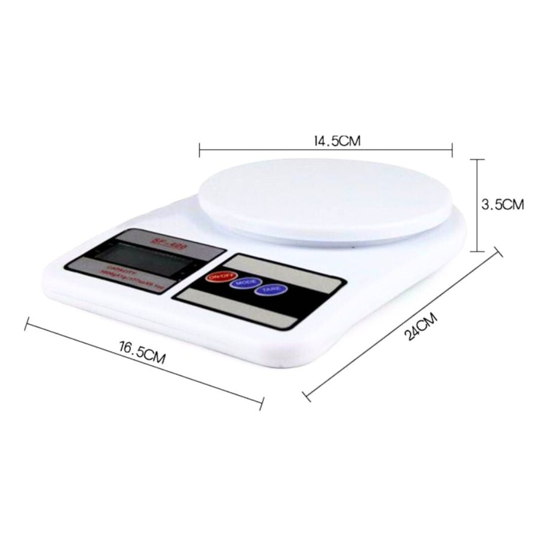 sizes - Electronic Kitchen Scale