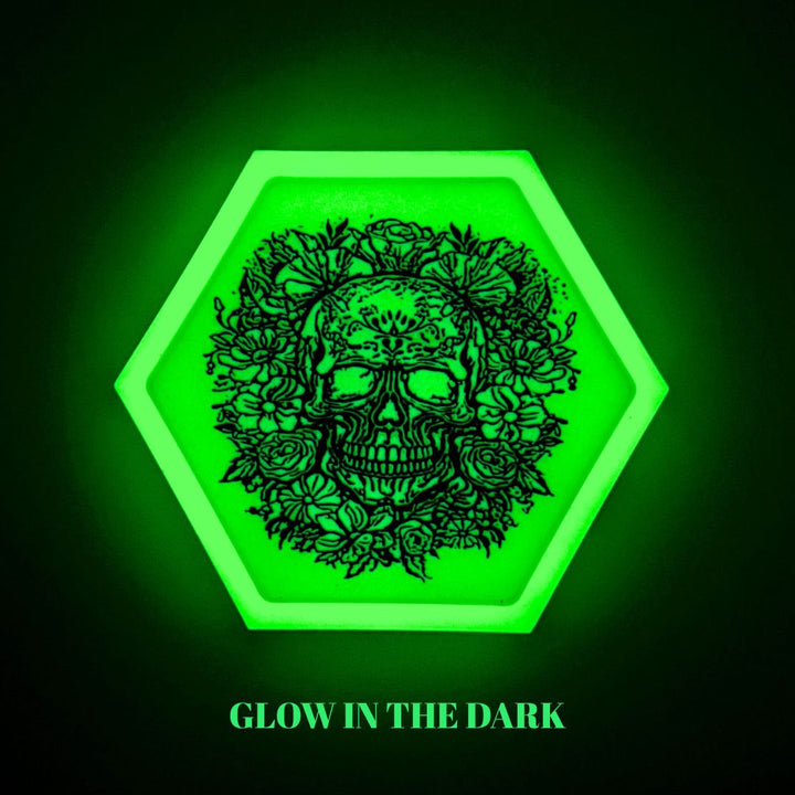 Skull & Roses glow in the dark