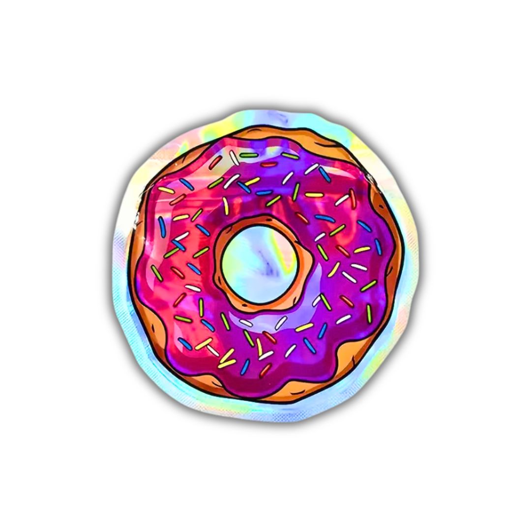 3D Mylar Pouch - Donut Shape