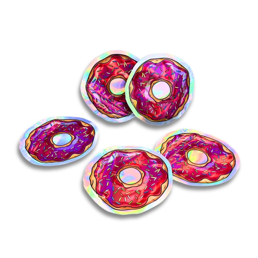 3D Mylar Pouch - Donut shape