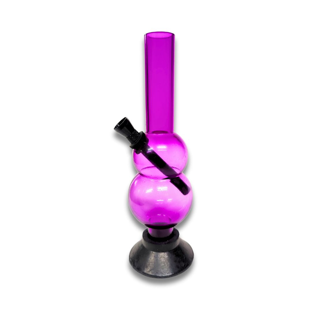 Acrylic Bulbous Water Pipe Bong - 8" inch Online