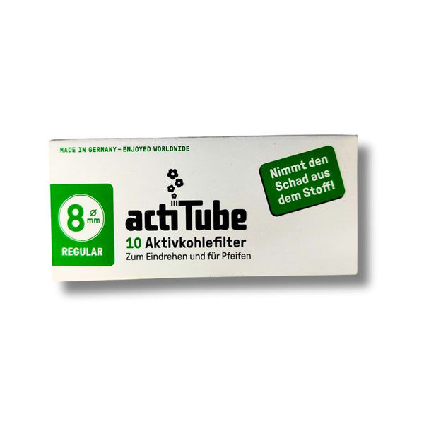 ActiTube 8mm Activated Carbon Filters – 10/Pack