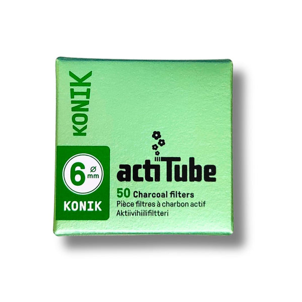 ActiTube KONIK 6mm Activated Carbon Filters –  50/Pack