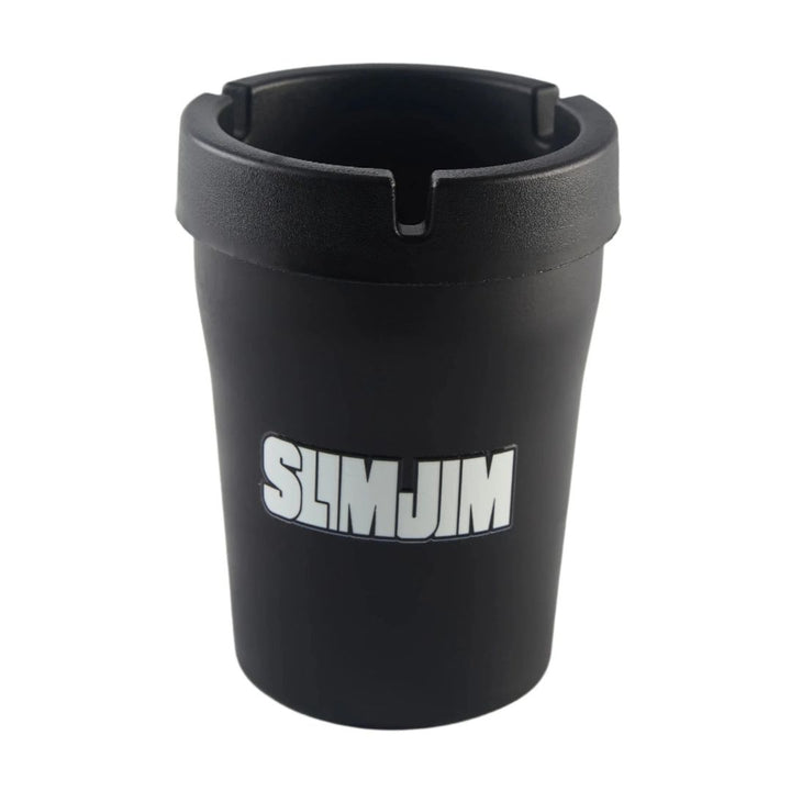Black SlimJim ASHTRAY on a white background