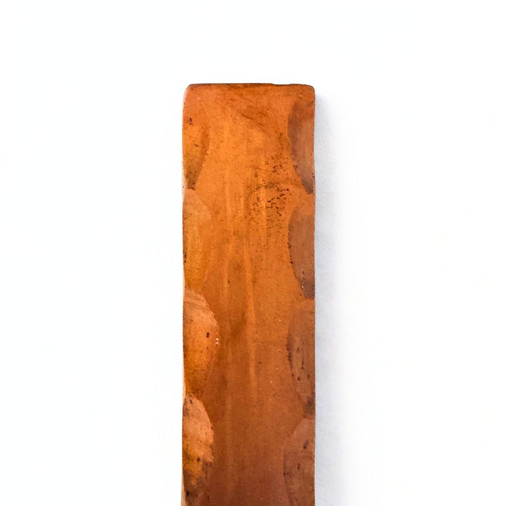 Terracotta chillum pipe
