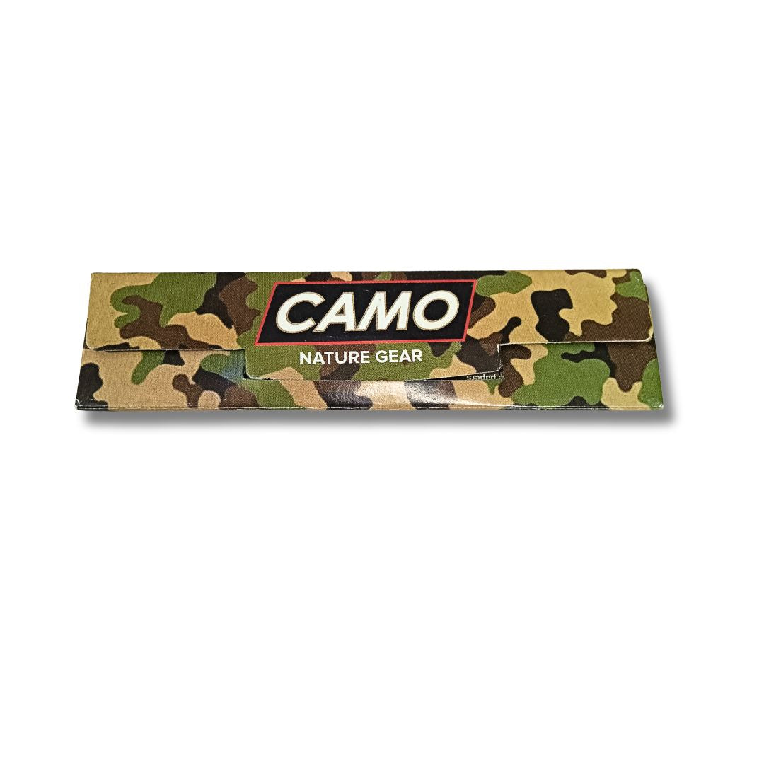 Camo Nature Gear Rolling Papers with Tips - King Size

