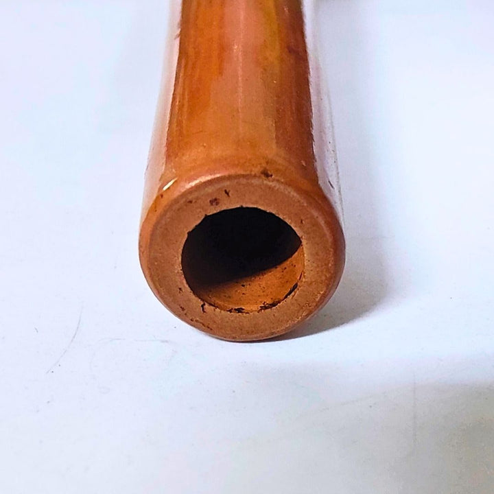 Clay chillum for smoking

