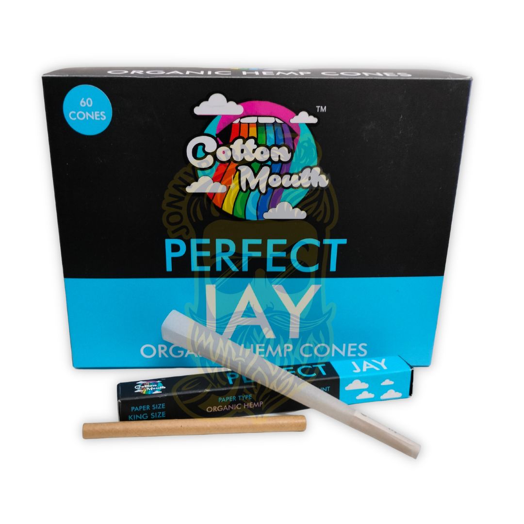 Cotton Mouth Perfect Jay Organic hemp - 60 Cones