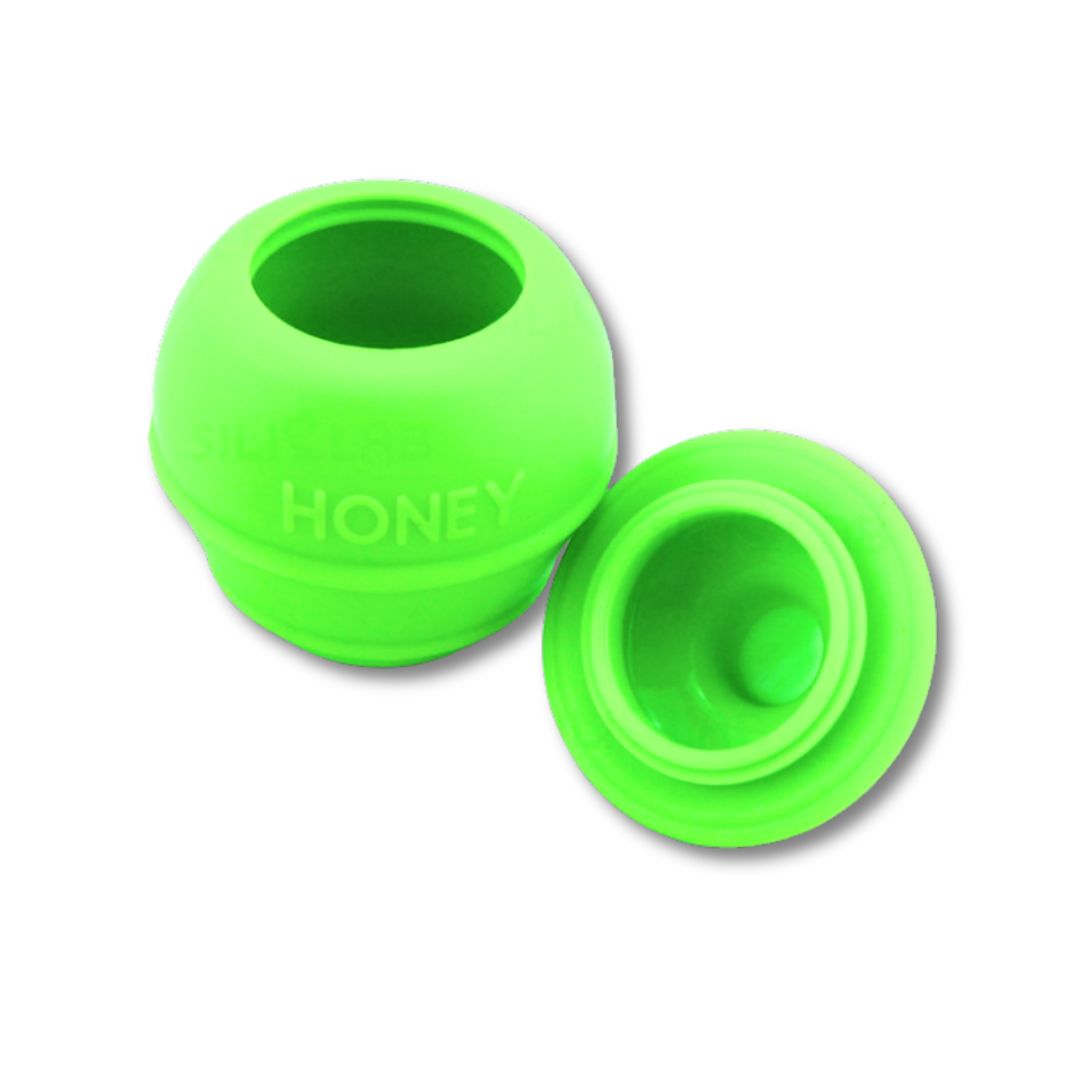 inside view Honey Pot Silicone Wax Container 