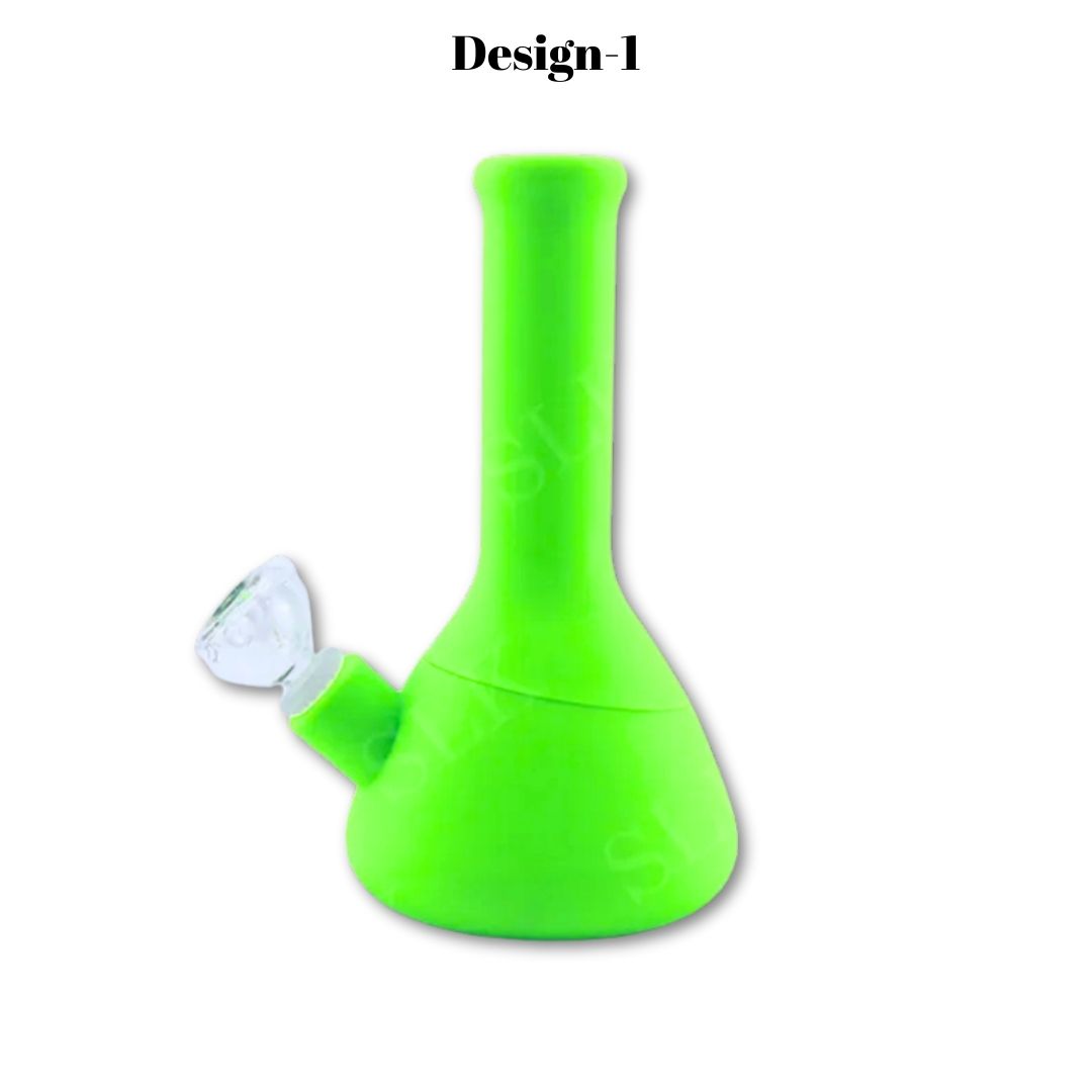 Silicone Chunky Beaker Bongs Design-1