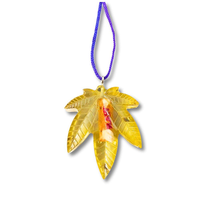 Golden Resin Pendant Collection Design-1