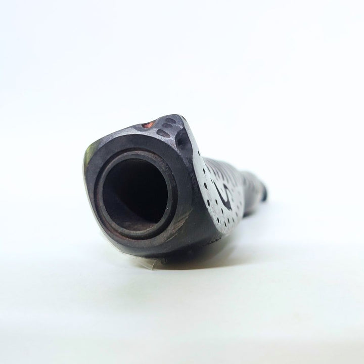 Close-up of Chillum Mouth on a white background