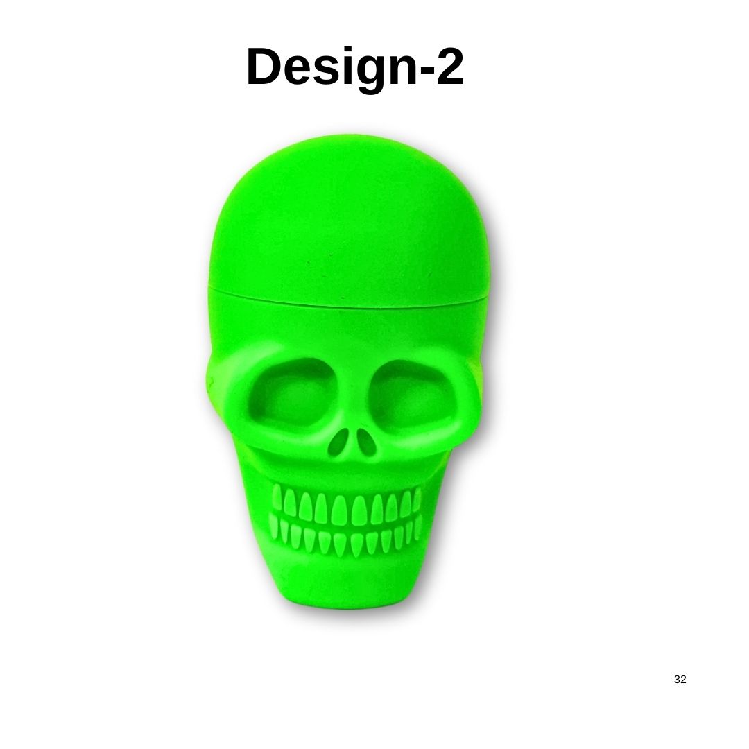 Skull Silicone Container Design-2