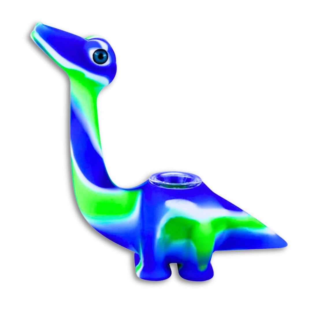 Silicone Dinosaur Bubbler Water Pipe Design-2