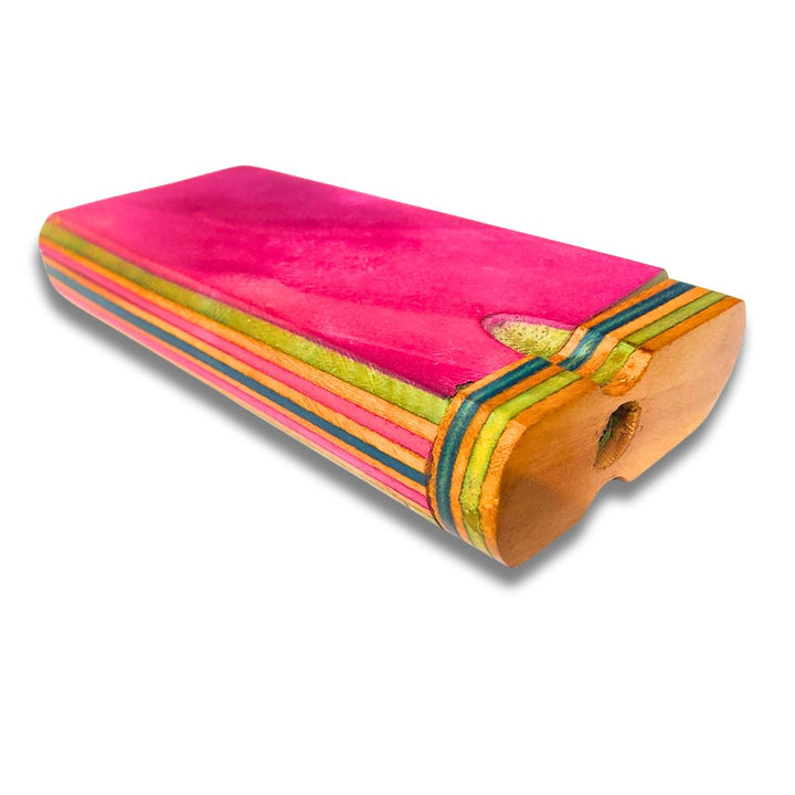 stylish wooden one hitter case