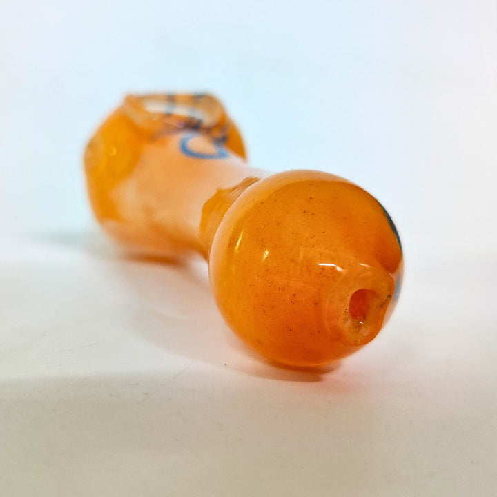 Orange toy with a blurred background
