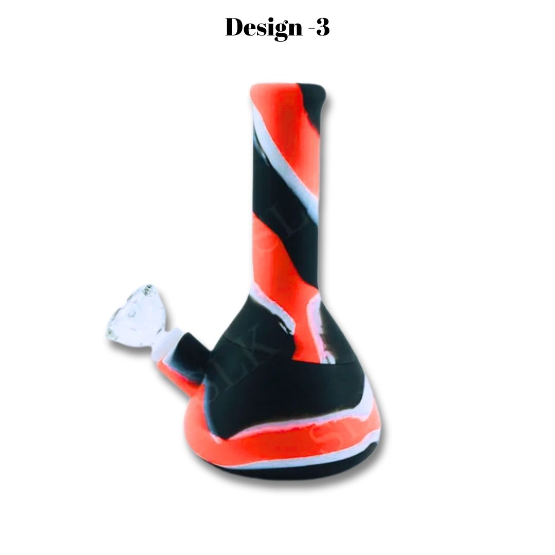 Silicone Chunky Beaker Bongs Design-3