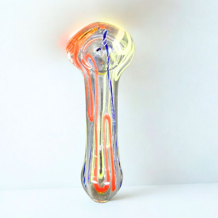 Thick glass hand pipes Design-4
