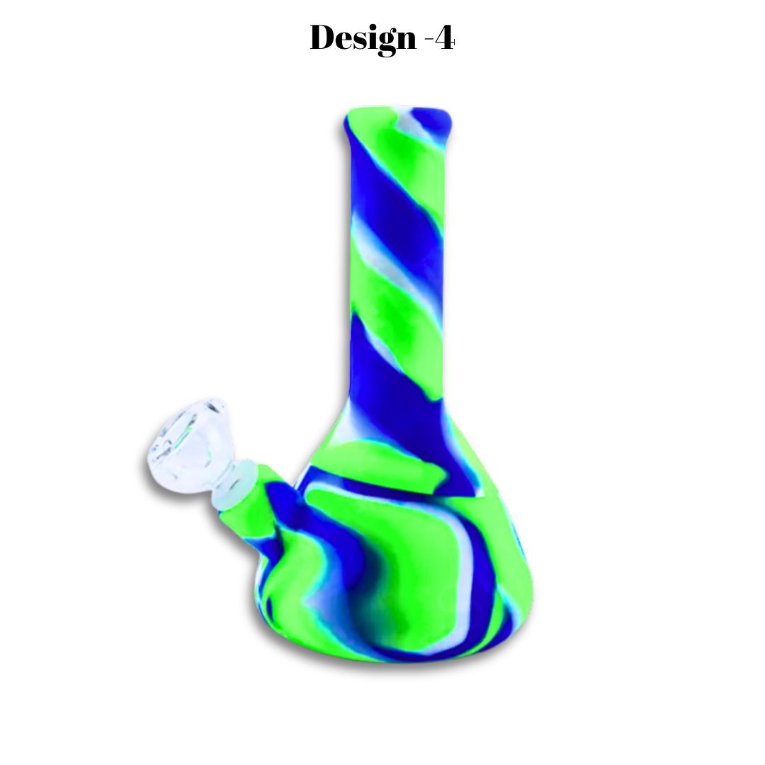 Silicone Chunky Beaker Bongs Design-4