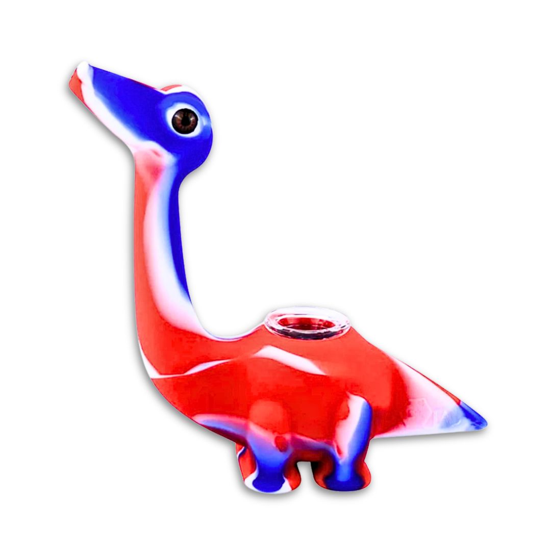 Silicone Dinosaur Bubbler Water Pipe Design-5