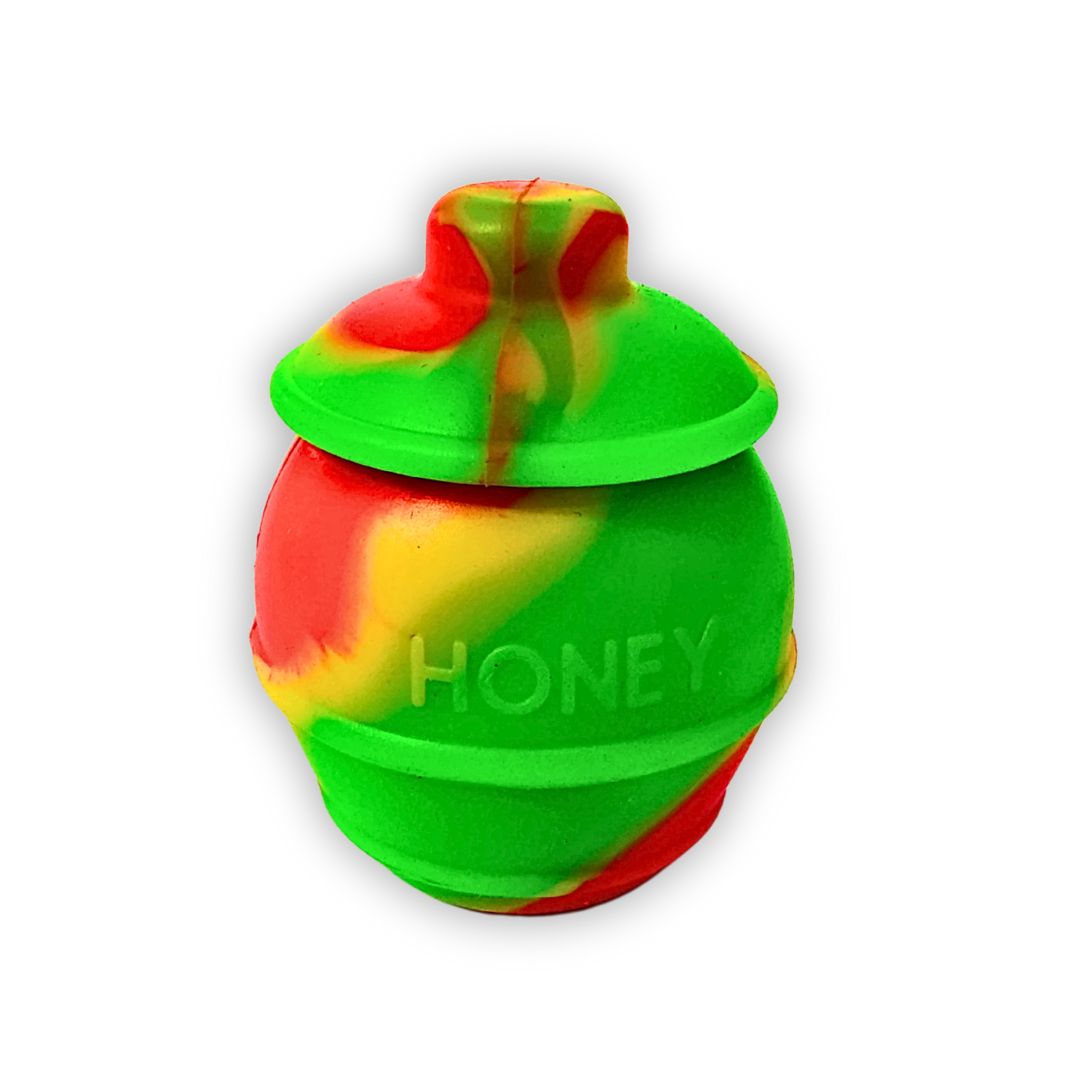 Honey Pot Silicone Wax Container Design-5