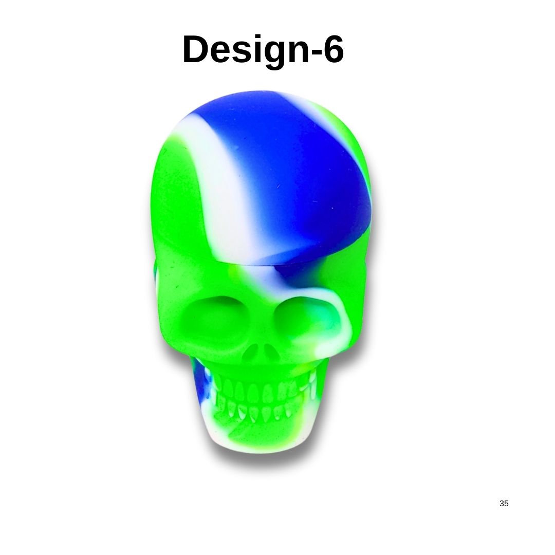 Skull Silicone Container Design-6