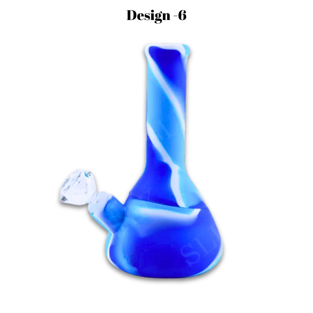 Silicone Chunky Beaker Bongs Design-6