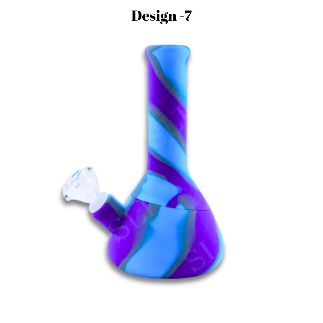 Silicone Chunky Beaker Bongs Design-7