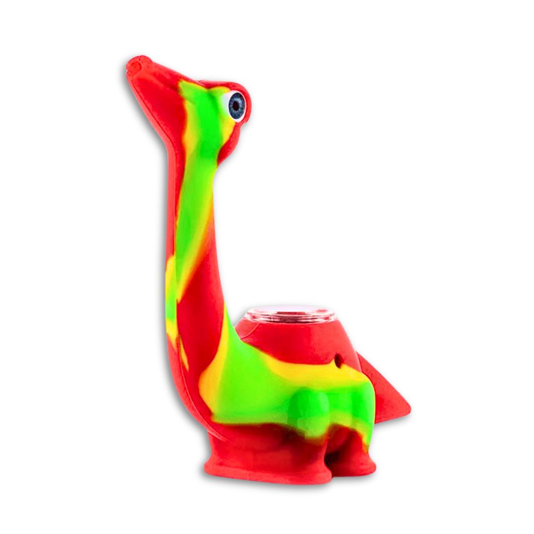 Silicone Dinosaur Bubbler Water Pipe Design-8