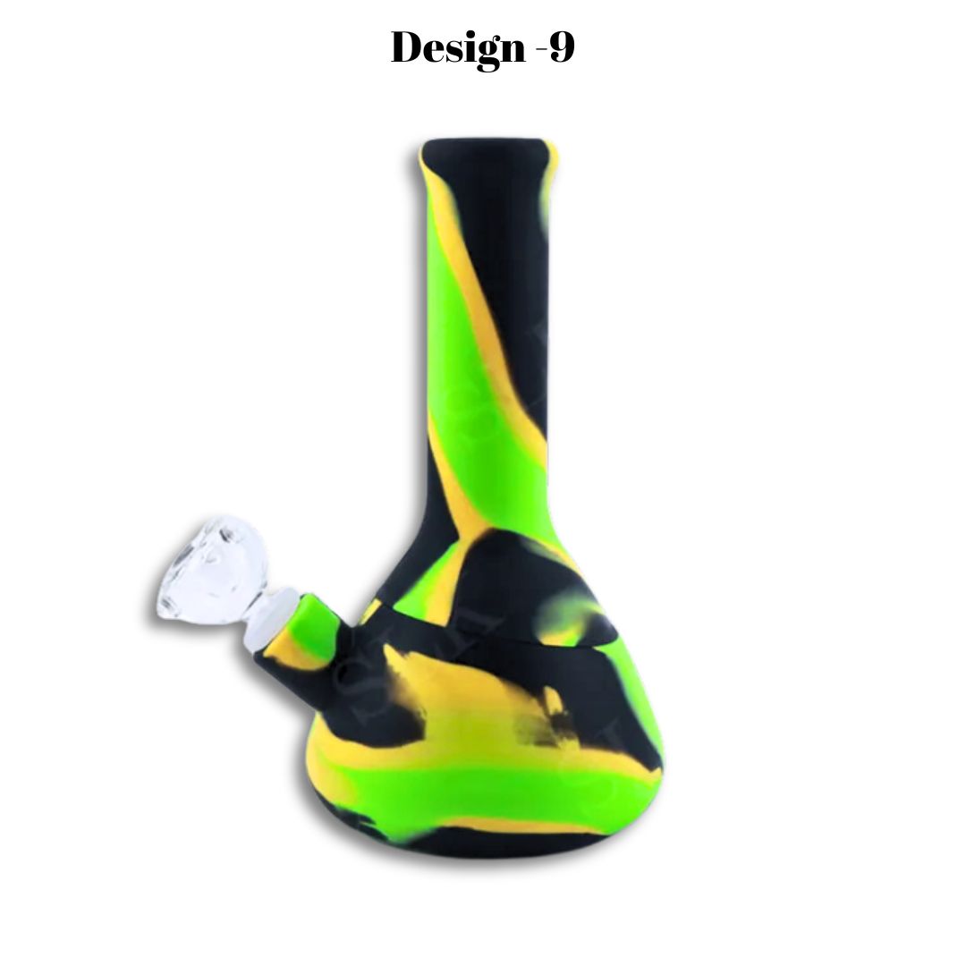 Silicone Chunky Beaker Bongs Design-9