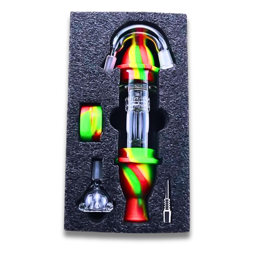 Lighthouse Percolator Silicone Nectar Collector Kit - Design 5