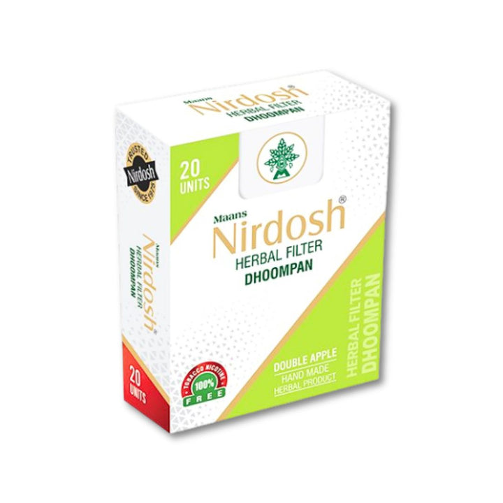 Nirdosh Herbal Filter Dhoompan - Double Apple
