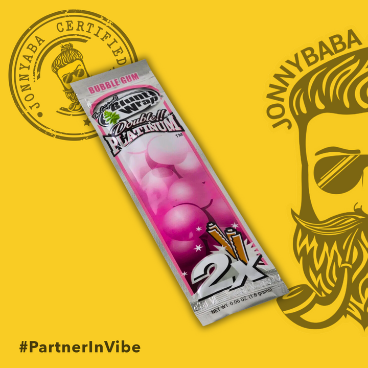 Double Platinum wrap bubble gum