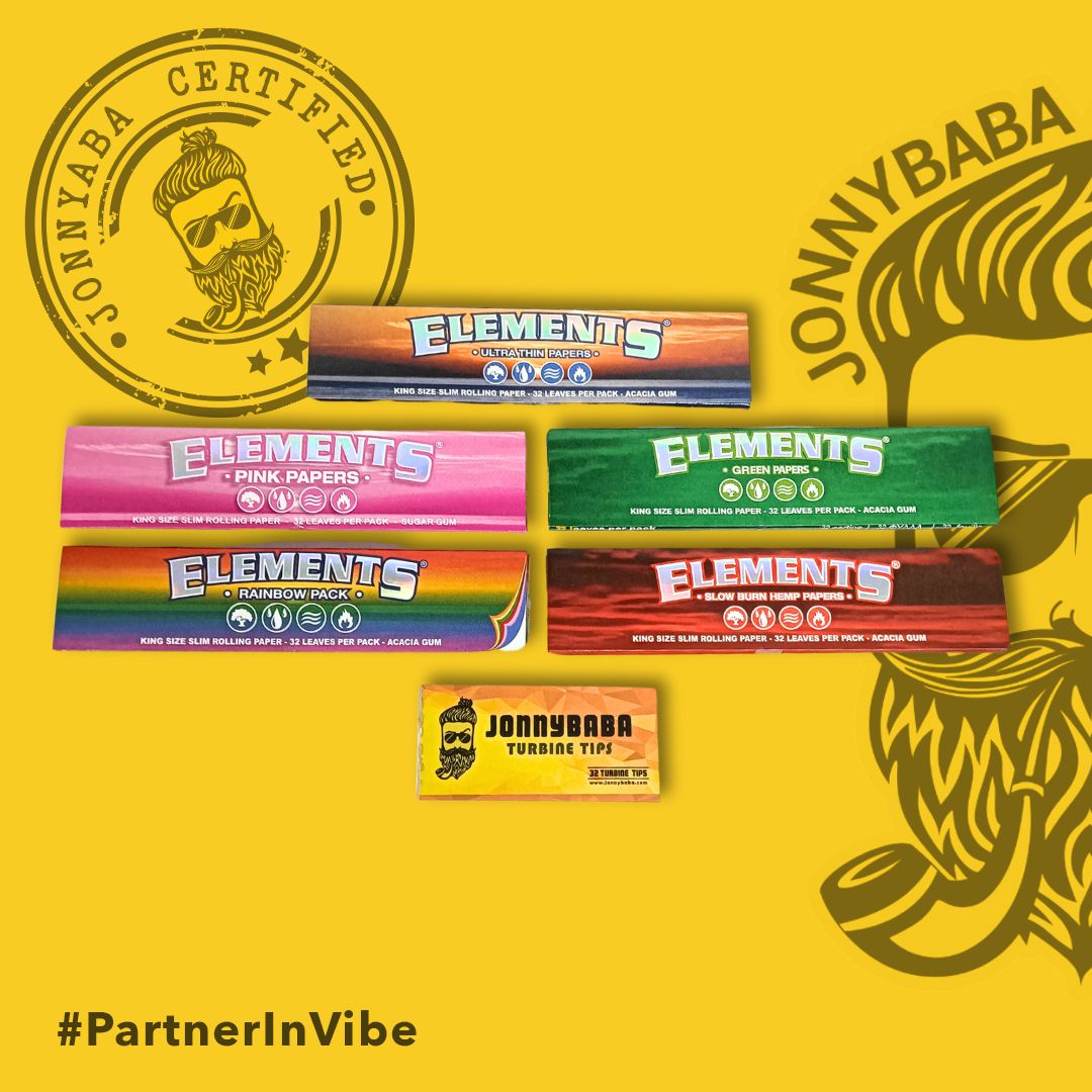 Elements rolling papers sampler pack