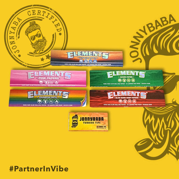 Elements rolling papers sampler pack