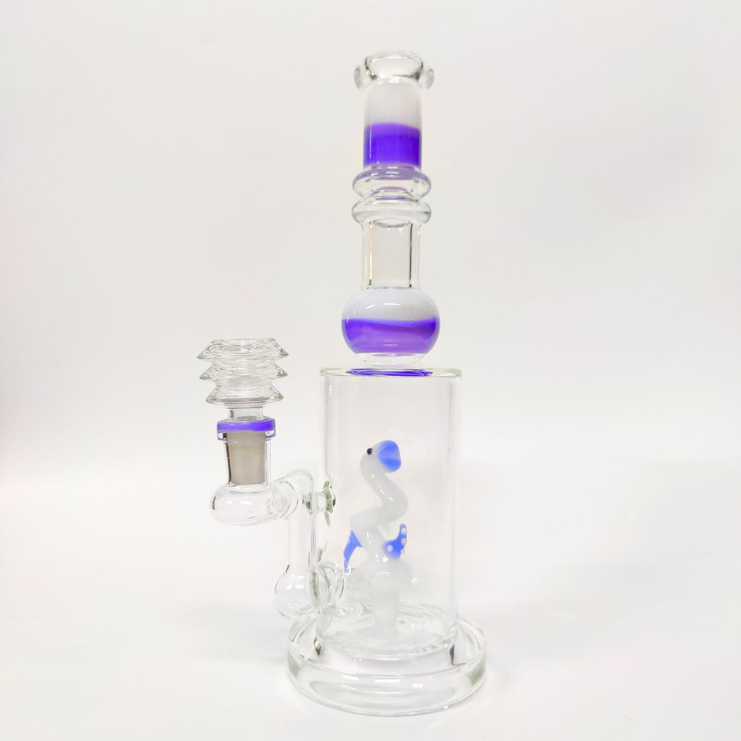 Gelato Glass Bong - 10" Inch (Purple)