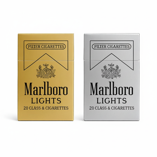 Marl Metal Windproof Pocket Lighter